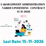 Lakshadweep Administration Assistant Professor in English Recruitment 2026