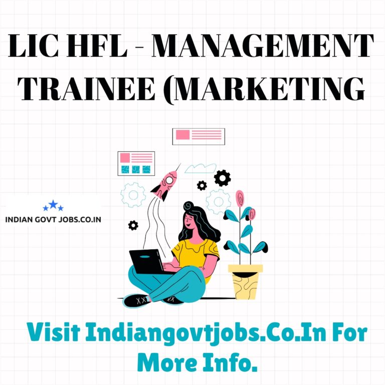 LIC HFL Management Trainee (Marketing & Sales) Recruitment 2026