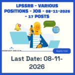 LPSSRB Fireman Recruitment 2026