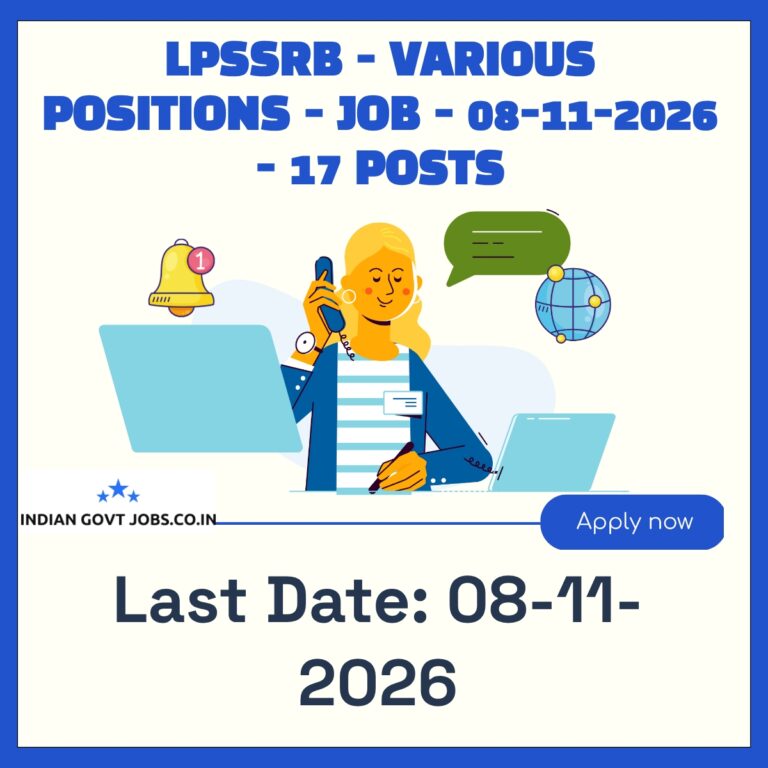 LPSSRB Fireman Recruitment 2026