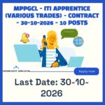 MPPGCL ITI Apprentice (Electrician) Recruitment 2026
