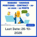 NABARD SOC (Security Operations Centre) Analyst Recruitment 2026