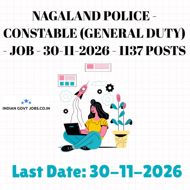 Nagaland Police Constable (General Duty) Recruitment 2026