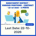 Narayanpet District AYUSH Medical Officer Recruitment 2026