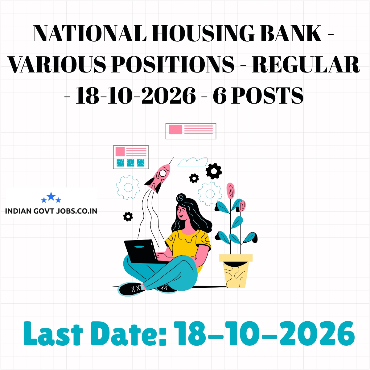 NHB General Manager (Information Technology) Recruitment 2026