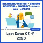Nizamabad District AYUSH Doctor with PG Qualification Recruitment 2026