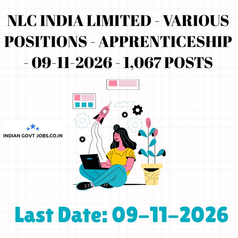 NLCIL ITI Trade Apprentice Recruitment 2026