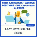 NRLM Karnataka District Manager - Farm Livelihood Recruitment 2026
