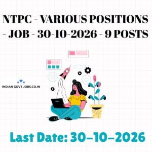 NTPC Deputy Manager (Mechanical Erection) Recruitment 2026