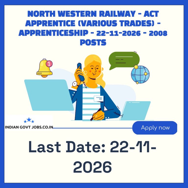 NWR Act Apprentice (Electrician Recruitment 2026