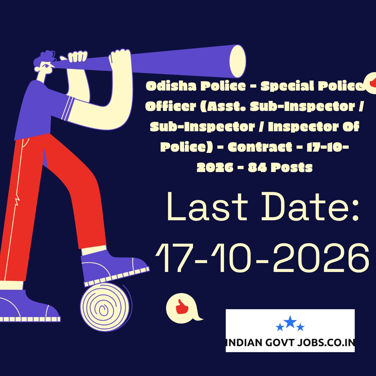 Odisha Police Special Police Officer (Baleshwar) Recruitment 2026