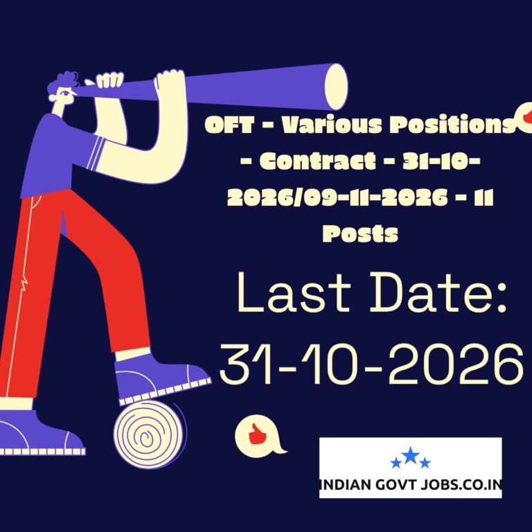 OFT Automation and AI Expert Recruitment 2026