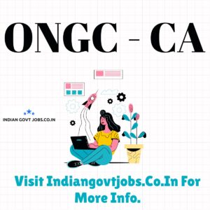 ONGC CA Industrial Trainee Recruitment 2026