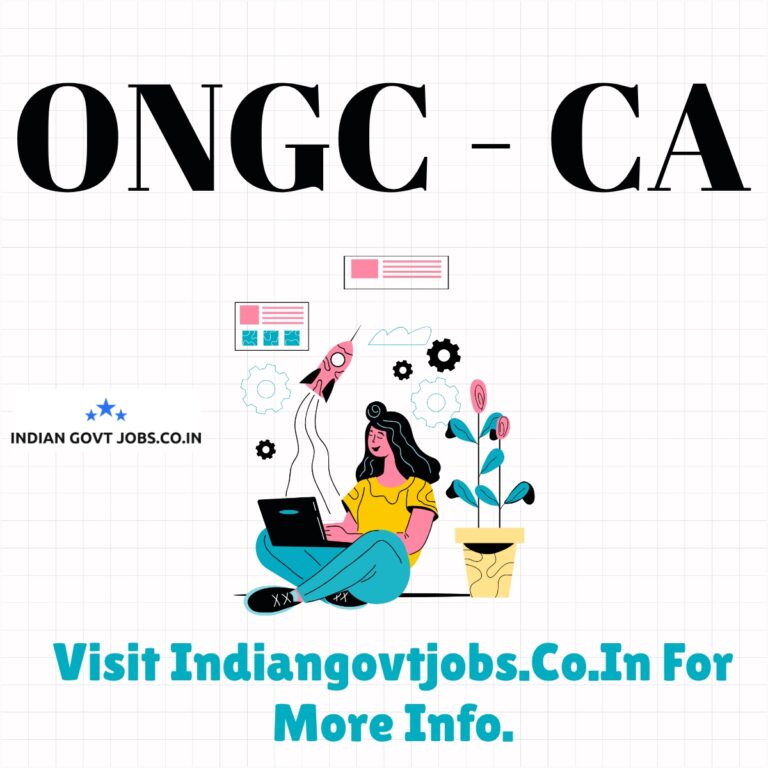 ONGC CA Industrial Trainee Recruitment 2026