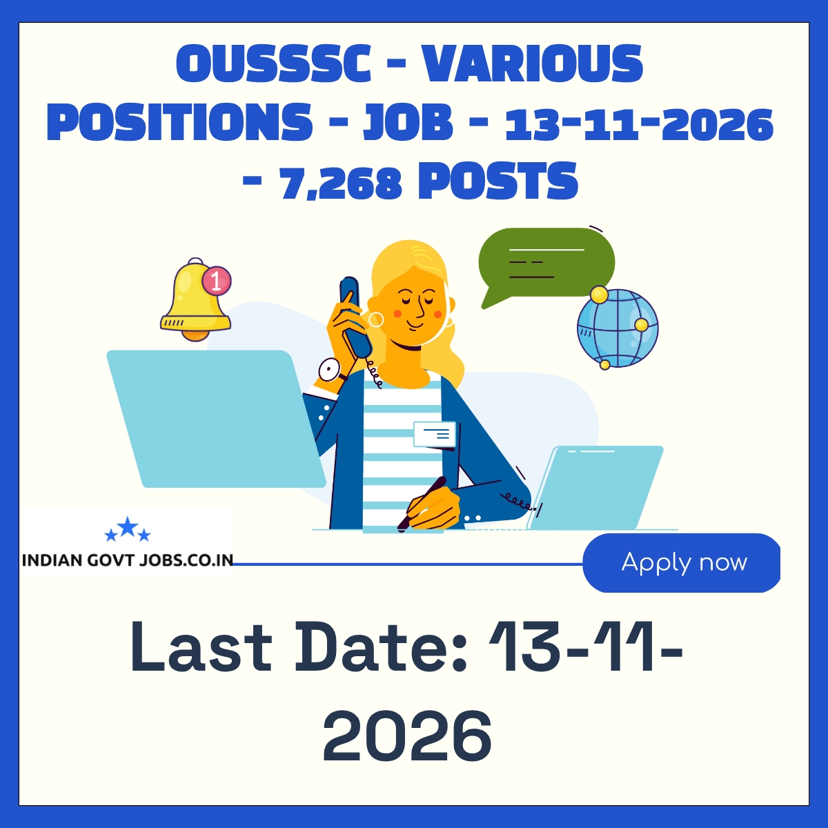 OUSSSC Constable (Civil) Recruitment 2026