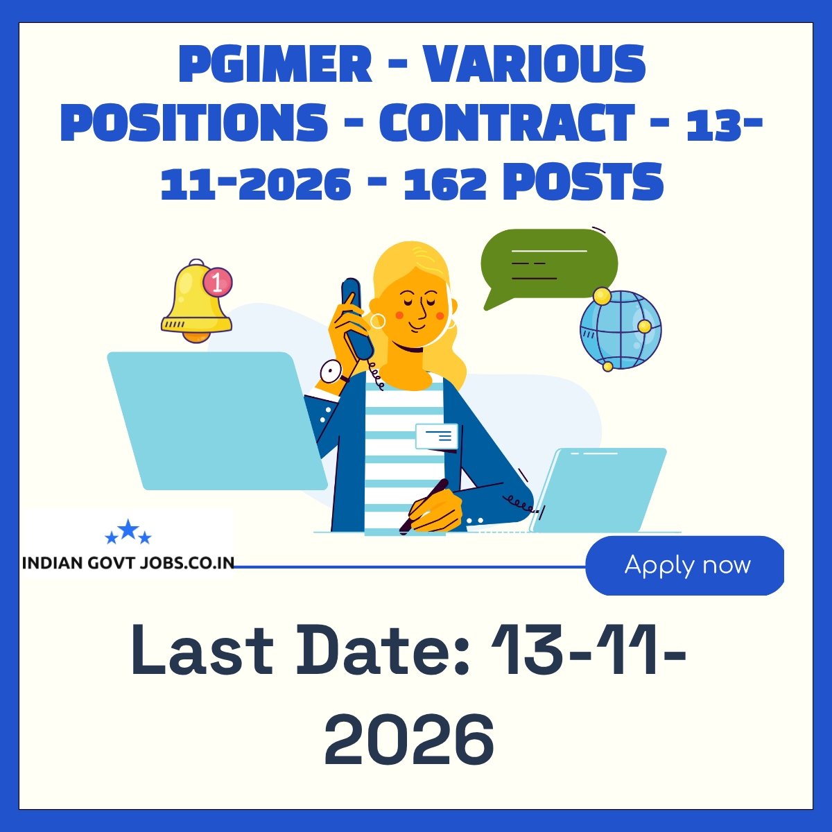 PGIMER Senior Resident Recruitment 2026