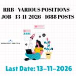 RRB Commercial cum Ticket Clerk Recruitment 2026