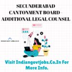 S.C.B Additional Legal Counsel Recruitment 2026