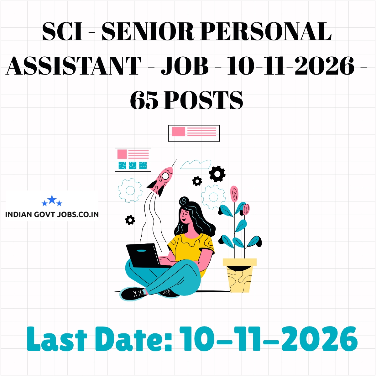 SCI Senior Personal Assistant Recruitment 2026