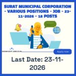 SMC Director (I.T.) Recruitment 2026