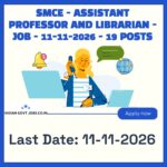 SMCE Assistant Professor Recruitment 2026