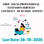 SMOI Young Professional - Extension Services Recruitment 2026