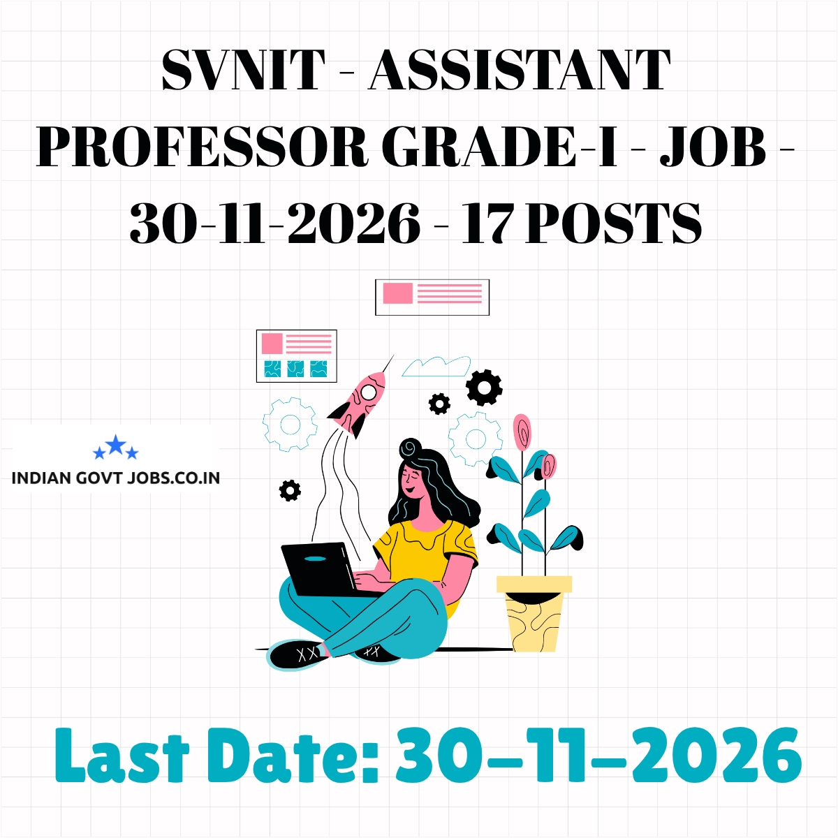 SVNIT Assistant Professor Grade-I Recruitment 2026