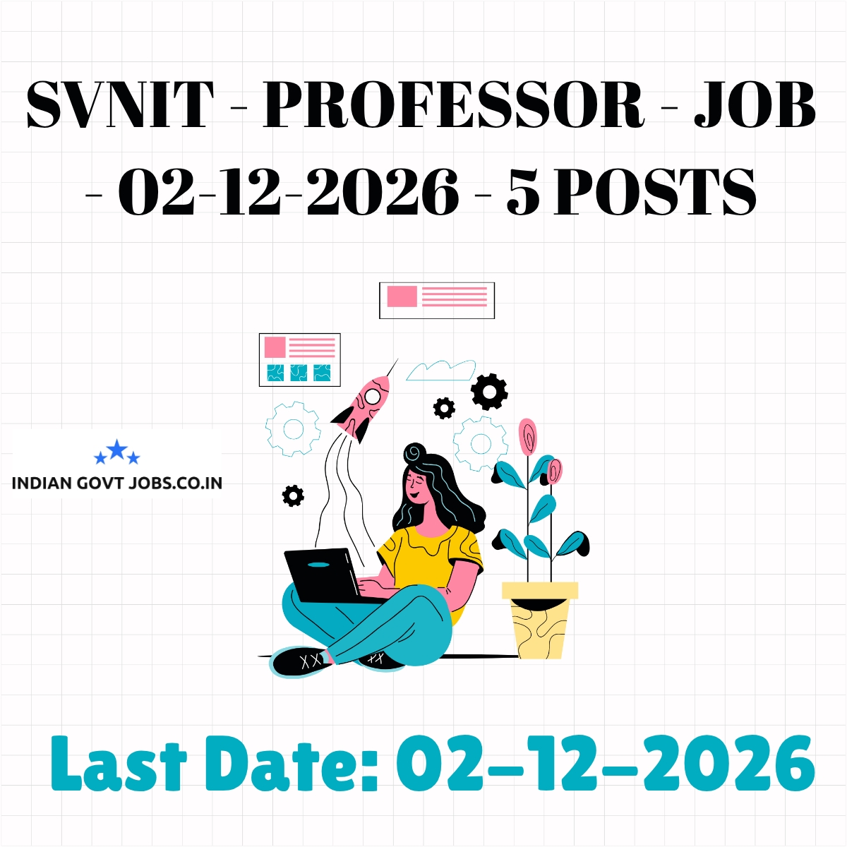 SVNIT Professor Recruitment 2026