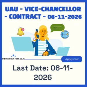 UAU Vice-Chancellor Recruitment 2026