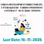 UDD Urban Infrastructure Expert (Water Supply) State Recruitment 2026
