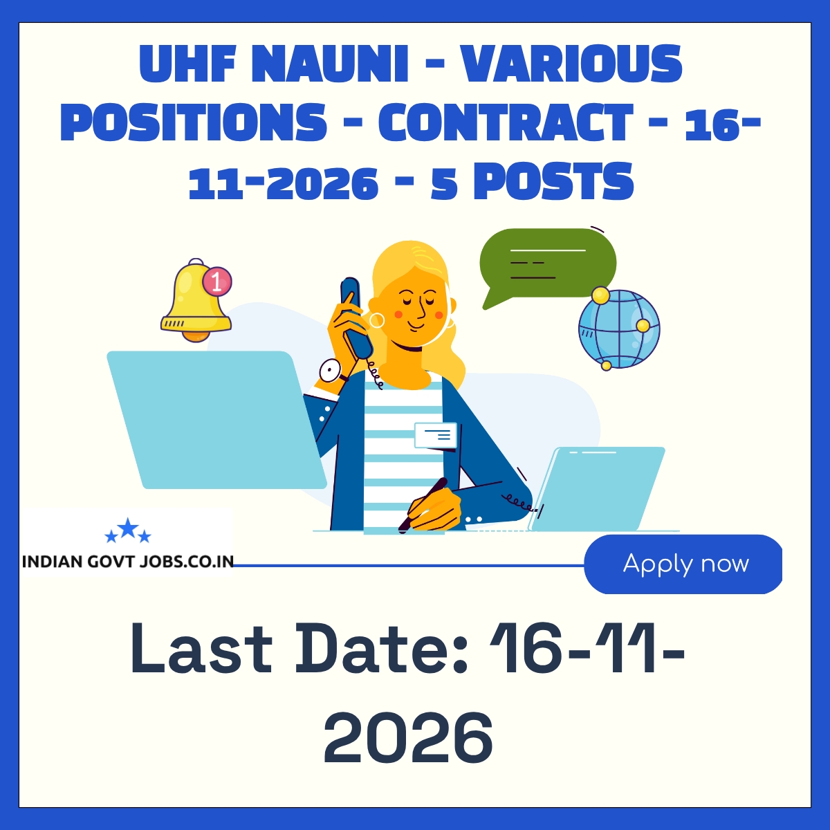 UHF Nauni Senior Research Fellow (SRF) Recruitment 2026