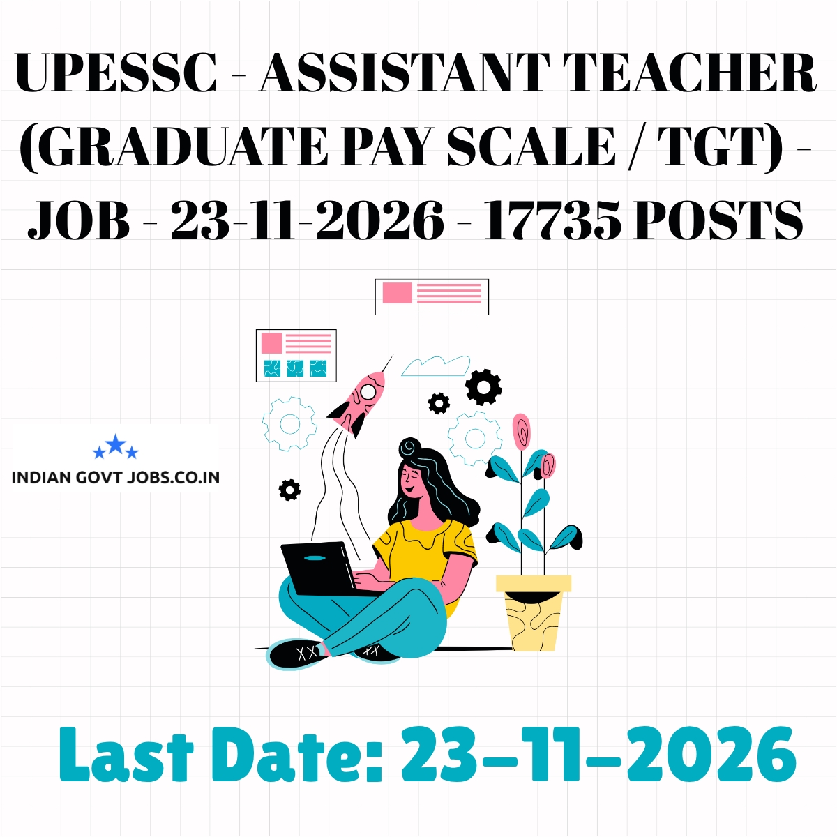 UPESSC Assistant Teacher (Graduate Pay Scale / TGT) Recruitment 2026