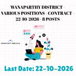 Wanaparthy District AYUSH Medical Officer Recruitment 2026