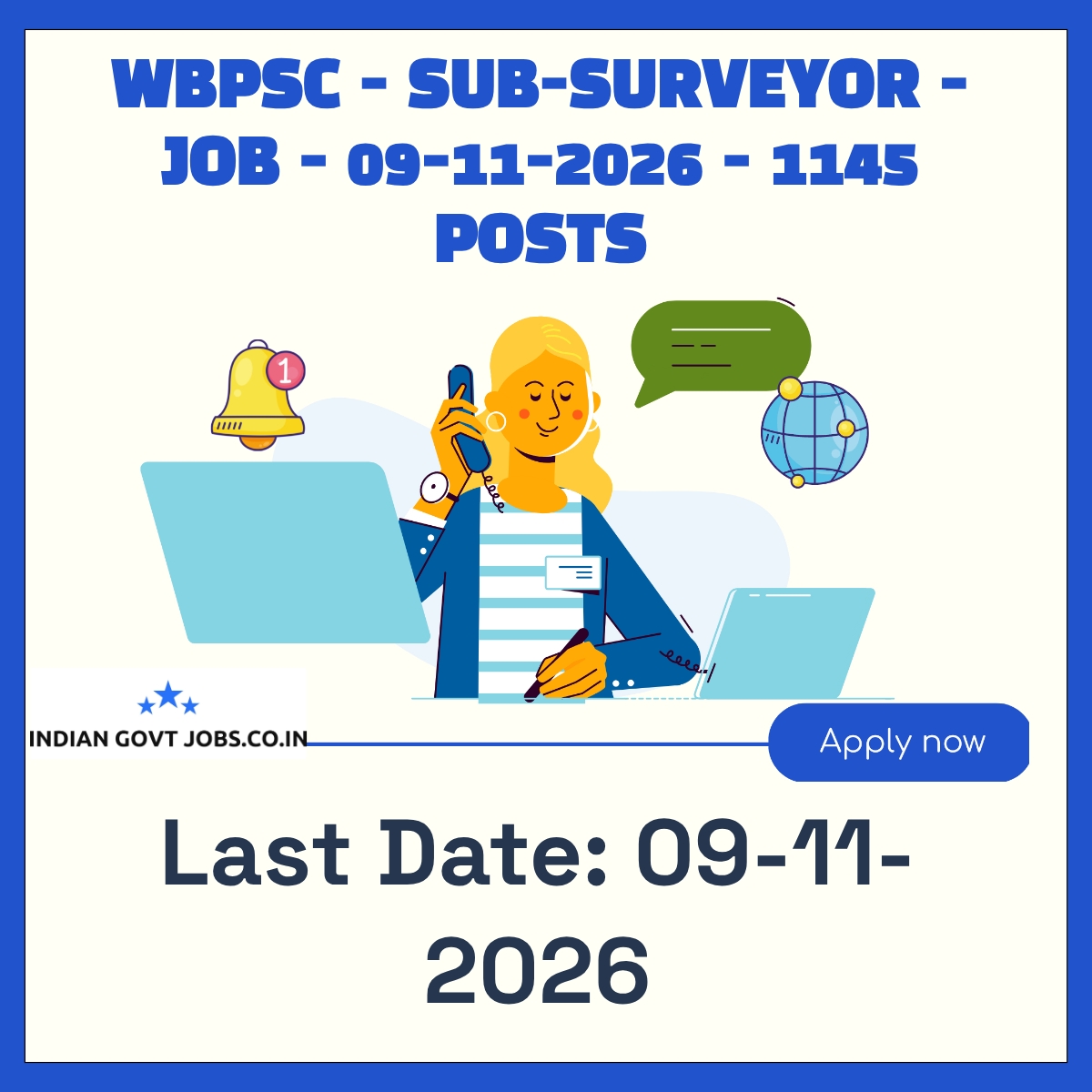 WBPSC Sub-Surveyor Recruitment 2026