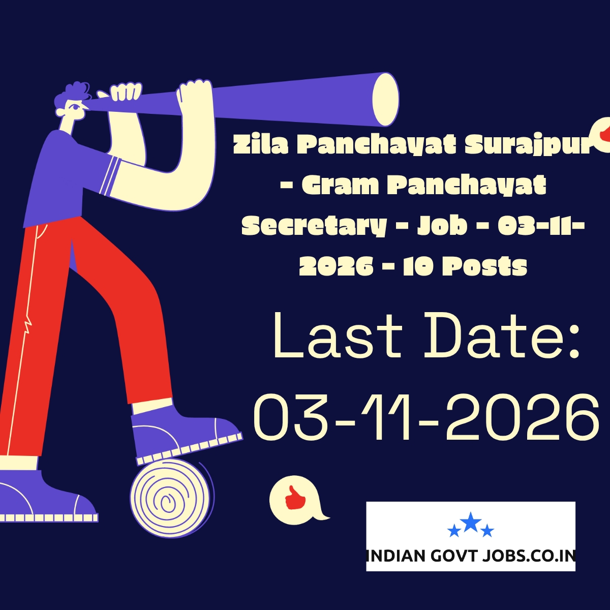 Zila Panchayat Surajpur Gram Panchayat Secretary Recruitment 2026